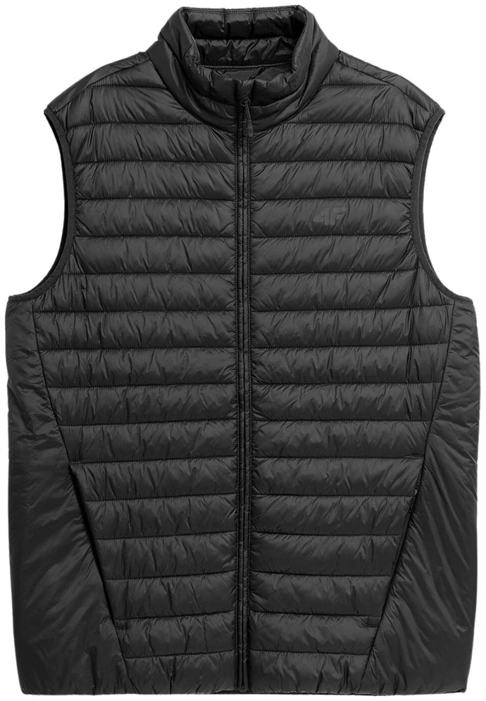 Men’s down vest 4F deep juodas 4FSS23TDJAM082 20S