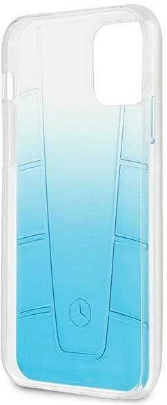 Mercedes MEHCP12SCLGBL Apple iPhone 12 mini 5,4″ mėlynas kietas dėklas skaidrus Line