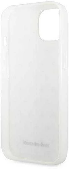 Mercedes MEHCP13SESPWH Apple iPhone 13 mini 5,4″ baltos spalvos kietas dėklas Sidabrinis Stars Pattern