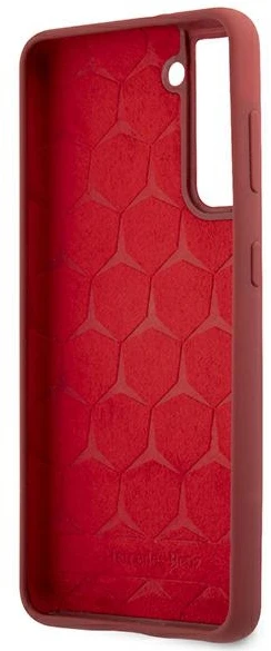 Mercedes MEHCS21MSILRE S21+ G996 red kietas dėklas Silicone Line