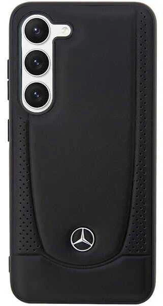 Mercedes MEHCS23FEARMBK S23 FE S711 juodos spalvos kietas dėklas Leather Urban