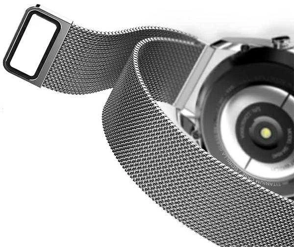 Mercury Mesh apyrankė Apple Watch 38/40/41 mm sidabro spalvos