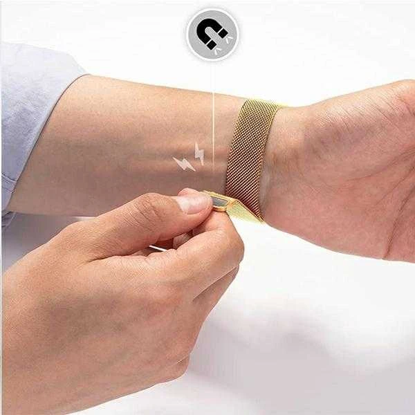 Mercury Mesh apyrankė Apple Watch 42/44/45 mm aukso spalvos