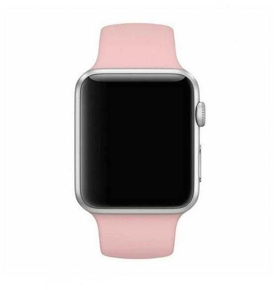 Mercury Silicone apyrankė Apple Watch 38/40/41 mm rožinės spalvos