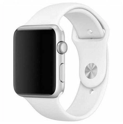 Mercury Silicone apyrankė Apple Watch 42/44/45 mm baltos spalvos
