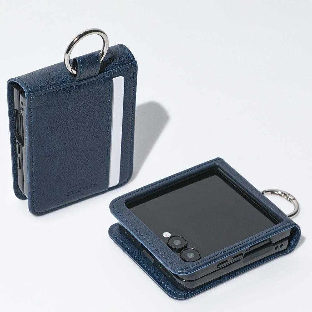 Mercury Basic Diary Dėklas Samsung Galaxy Z Flip7 Navy Mėlyna