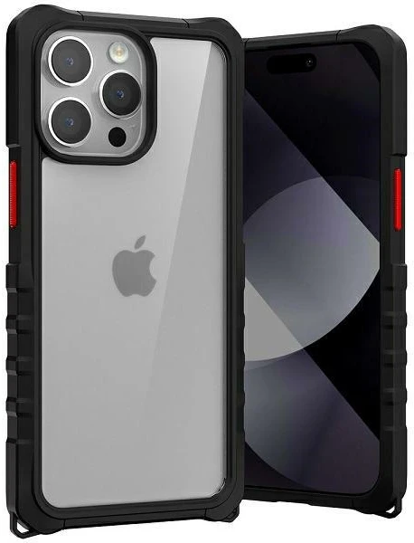 Mercury Bumper Pop Dėklas Apple iPhone 15 Pro Max 6,7″ juodos spalvos