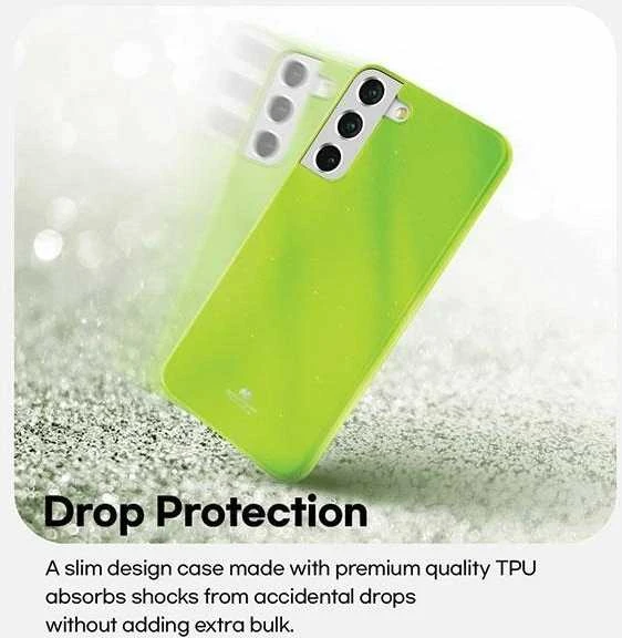 Mercury Jelly Case Apple iPhone 13 Pro/13 6,1" dėklas telefonui laimo spalvos