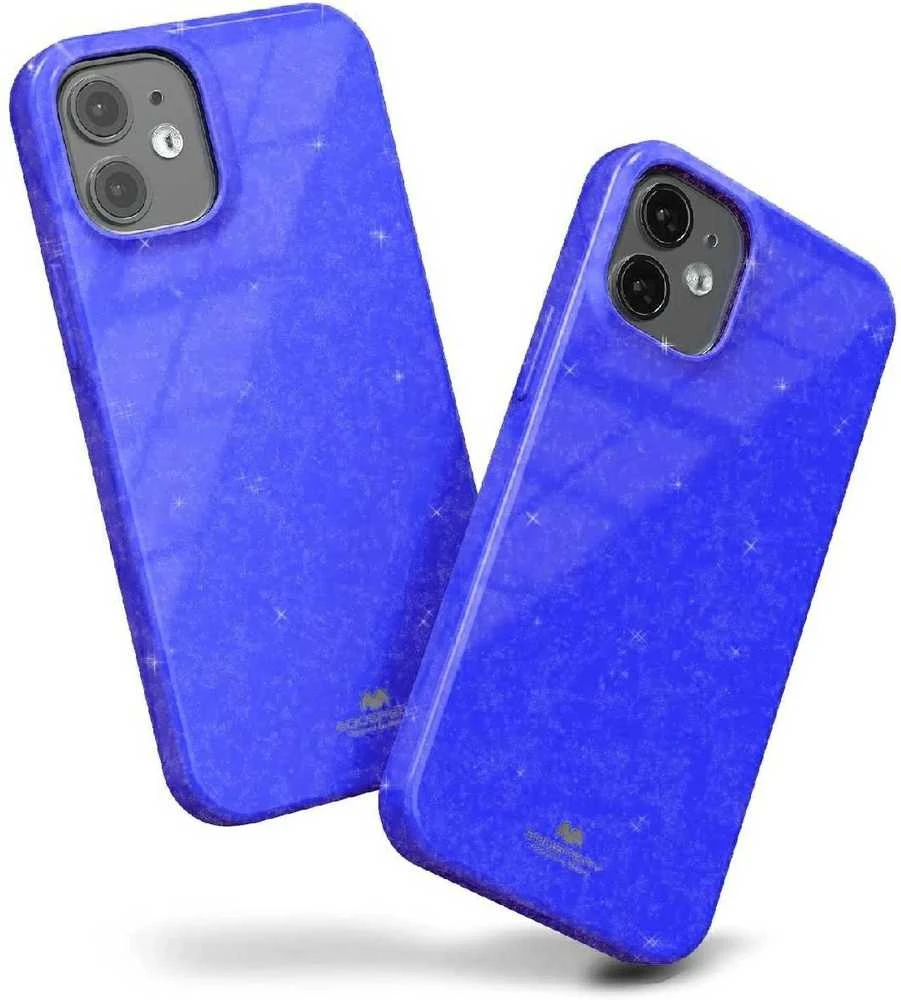 Dėklas MERCURY JELLY CASE Mėlynas IPHONE 12 MINI