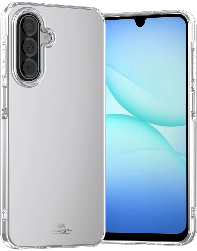 Dėklas Mercury Jelly Clear Samsung A175 A17 4G/A176 A17 5G/A185 A18 4G/A186 A18 5G skaidrus