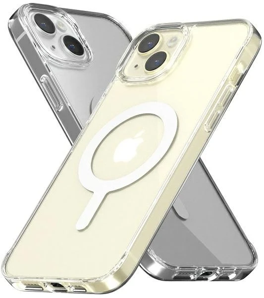 Mercury MagSafe Jelhard Dėklas Apple iPhone 15 Plus 6.7″ skaidrus