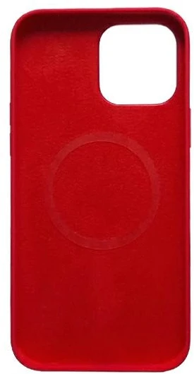 Dėklas Mercury MagSafe Silicone Apple iPhone 14 / 13 6.1″ raudonos spalvos