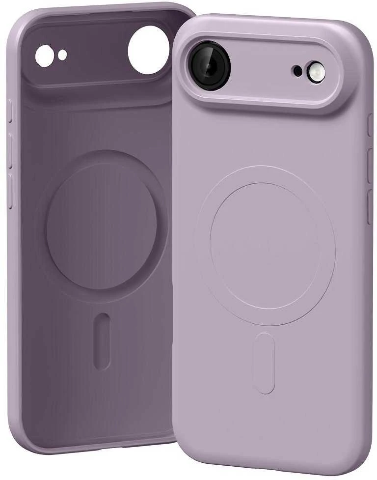 Mercury Semi-Silicone MagSafe dėklas Apple iPhone Air Lavender pilkos spalvos