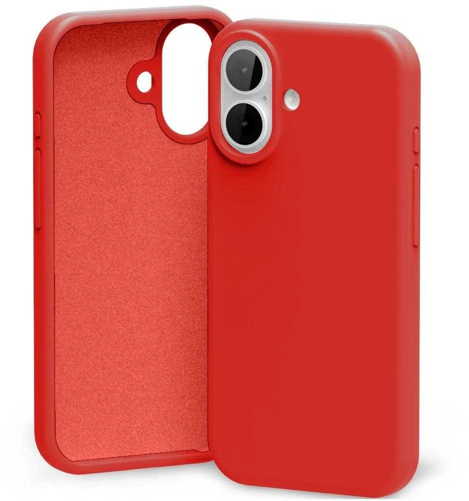 Mercury Silicone Dėklas Apple iPhone 17 Raudona