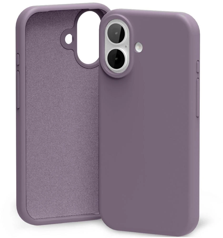 Mercury Silicone Dėklas Apple iPhone 17 violetinės spalvos