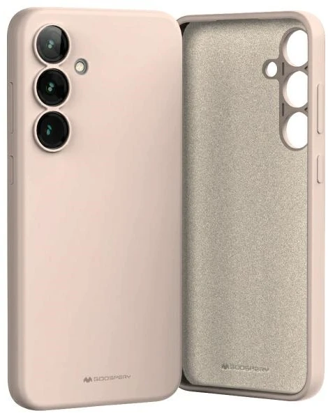 Dėklas Mercury Silikoninis dėklas Samsung A165 A16 4G/A166 A16 5G rožinio smėlio