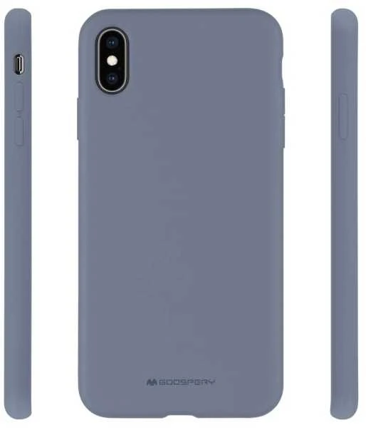 Dėklas Mercury Silikoninis dėklas Apple iPhone 14 Plus levandos pilka