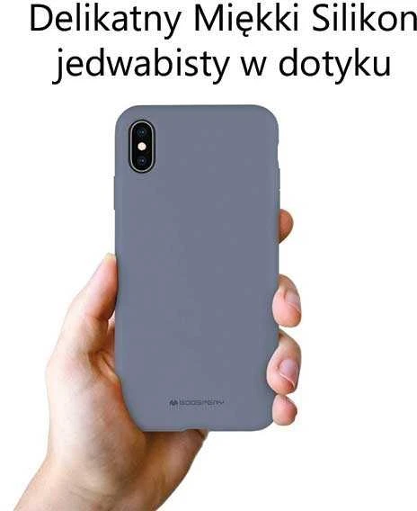 Dėklas Mercury Silikoninis dėklas Apple iPhone 14 Plus levandos pilka