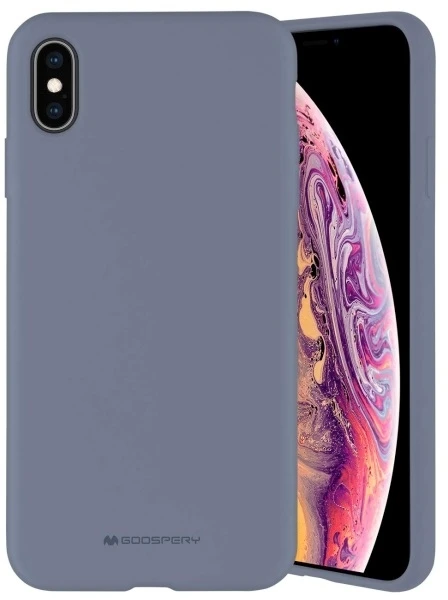 „Mercury“ silikoninis dėklas „Apple iPhone 15 Pro Max 6,7" levandų spalvos“