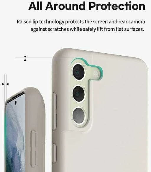 „Mercury“ silikoninis dėklas „Apple iPhone 15 Pro Max 6,7" (akmens spalvos)