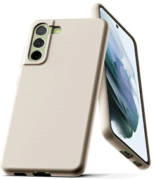 „Mercury“ silikoninis dėklas „Apple iPhone 15 Pro Max 6,7" (akmens spalvos)