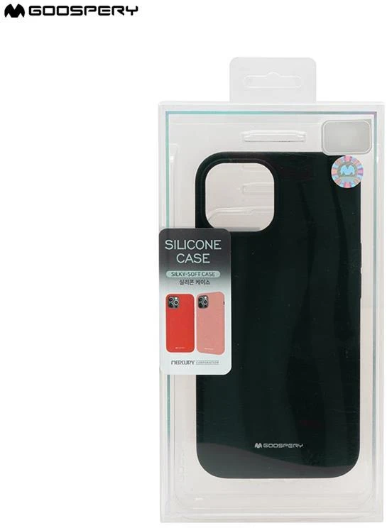 Mercury silikoninis dėklas Samsung Galaxy A57 Juodas