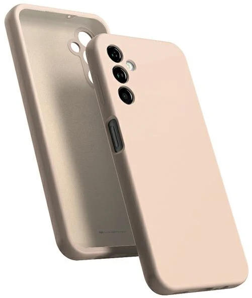 Dėklas Mercury Silicone Samsung A15 4G/5G rožinės spalvos sand