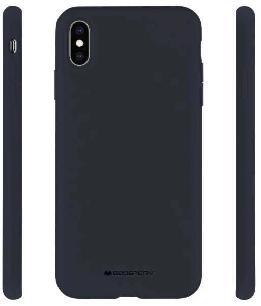 „Mercury“ silikoninis dėklas „Samsung A20s A207“, tamsiai mėlynas