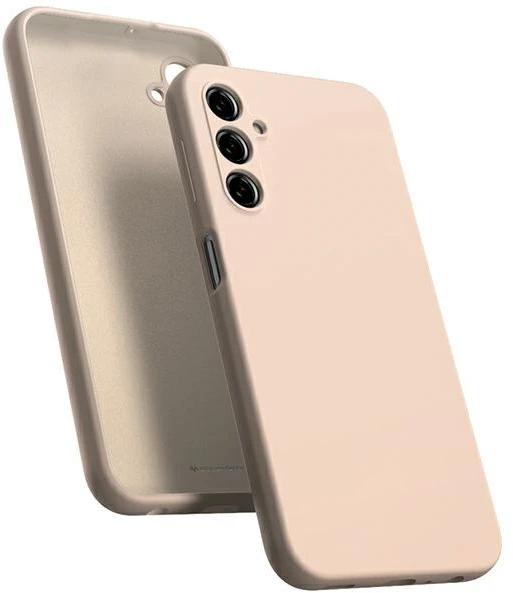 Dėklas Mercury Silicone Samsung A25 4G/5G rožinės spalvos sand