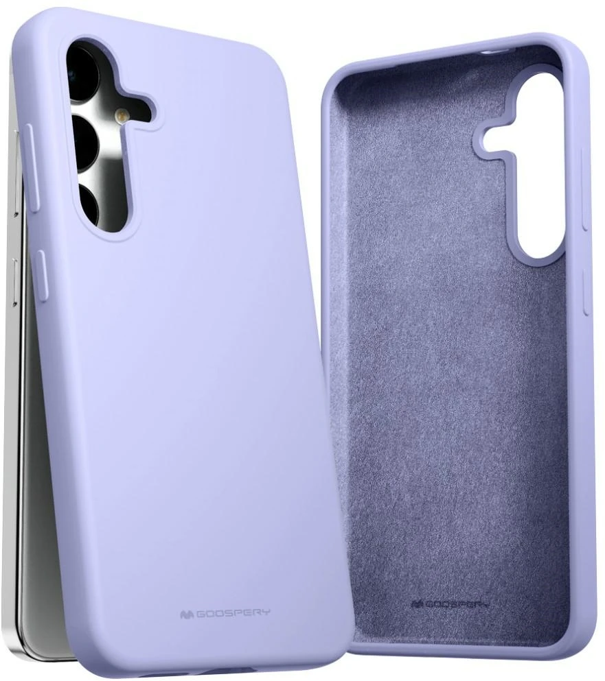 „Mercury“ silikoninis dėklas „Samsung S24 S921“, levandų spalvos