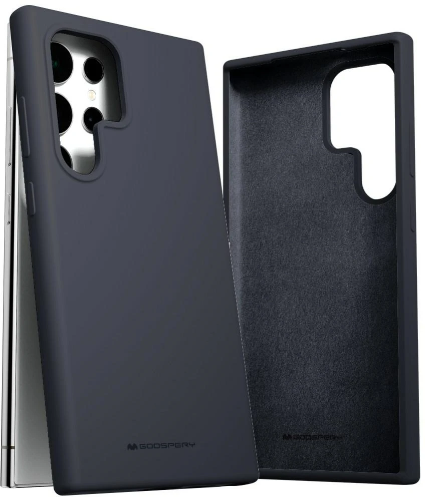 „Mercury“ silikoninis dėklas „Samsung S24 Ultra S928“, tamsiai mėlynas