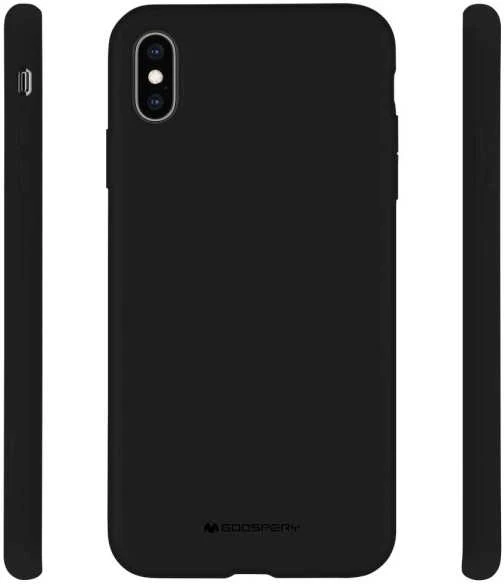 Dėklas Mercury Silikoninis dėklas Samsung S906 S22 Plus 5G juodas