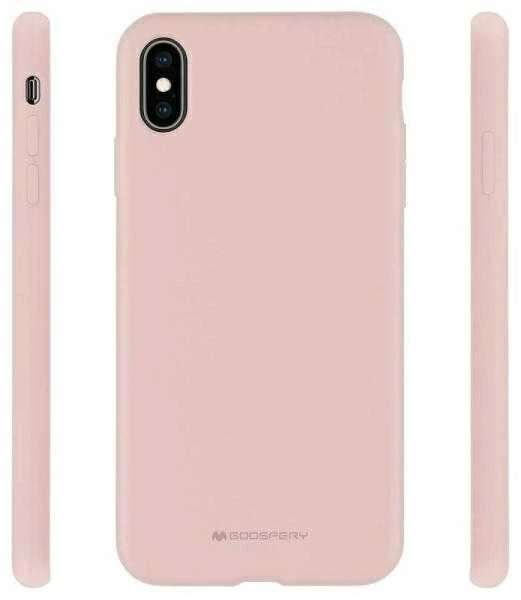 Dėklas Mercury Silikoninis dėklas Samsung S908 S22 Ultra 5G rožinio smėlio