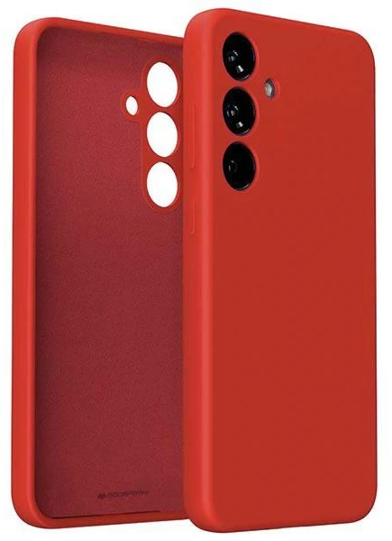 „Mercury“ silikoninis dėklas „Samsung S23 FE S711red“