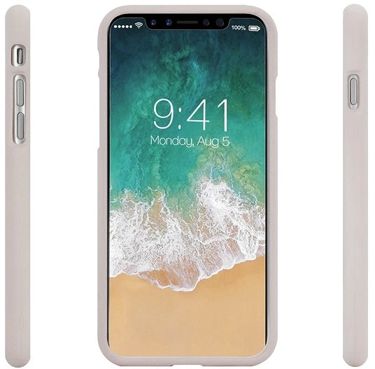 Dėklas „Mercury Soft Apple iPhone 11 Pro Max“ smėlio spalvos akmens spalvos