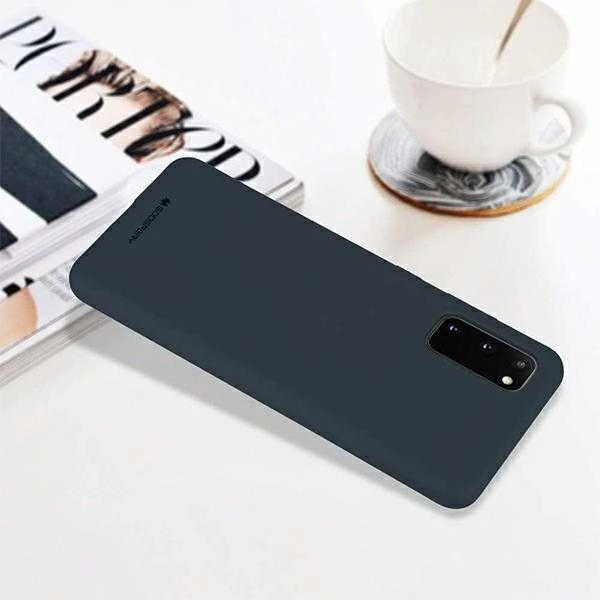 Dėklas Mercury Soft Jelly Case Apple iPhone 14 Plus tamsiai mėlynas