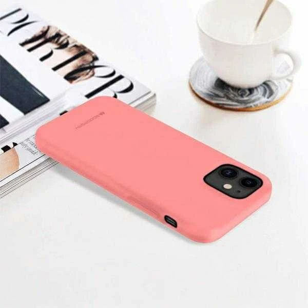 Dėklas Mercury Soft Apple iPhone 14 Plus 6.7″ rožinės spalvos