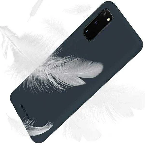 Dėklas Mercury Soft Jelly Case Apple iPhone 14 Pro tamsiai mėlynas