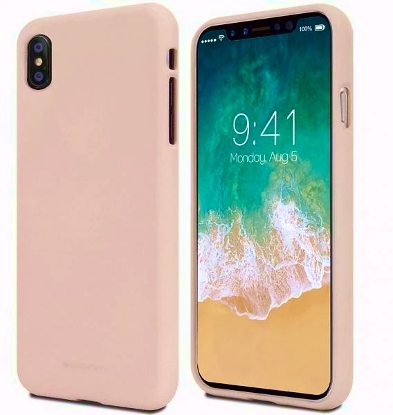 Dėklas Mercury Soft Apple iPhone 14 Pro Max 6,7″ rožinės spalvos sand
