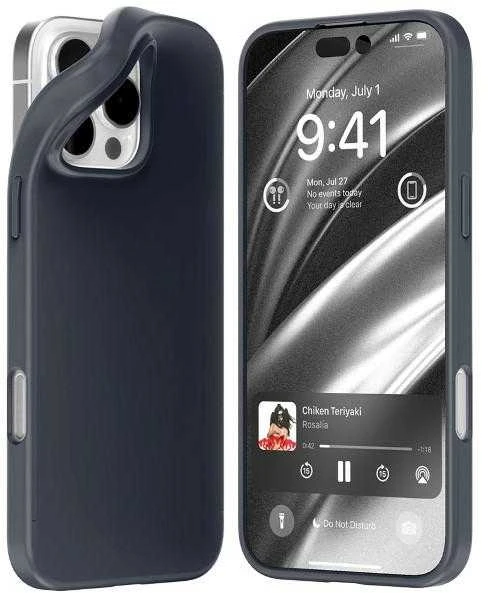 Dėklas Mercury Soft Jelly Case Apple iPhone 16 Pro Max tamsiai mėlynas