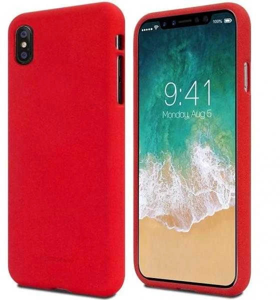 Dėklas Mercury Soft Jelly Case Apple iPhone 13 Pro Max raudonas
