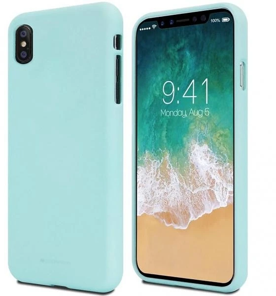 Dėklas „Mercury Soft Apple iPhone 15 6.1“ mėtinis