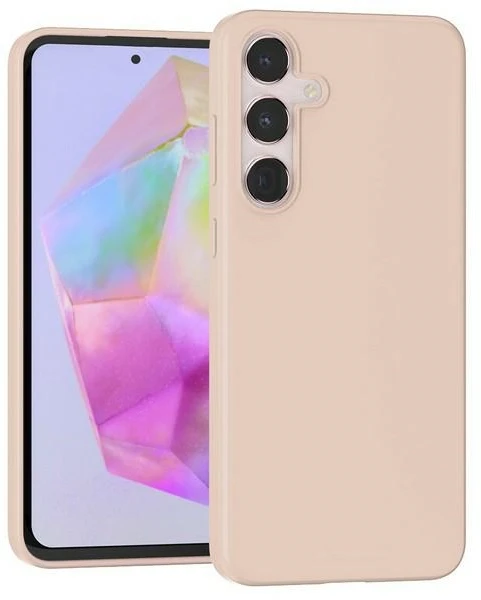 Dėklas Mercury Soft Samsung A35 A356 rožinės spalvos sand