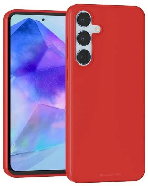 Dėklas „Mercury Soft“ Samsung A55 A556 raudonas