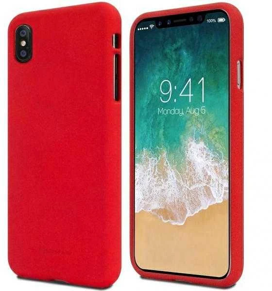 Dėklas Mercury Soft Jelly Case Samsung S908 S22 Ultra 5G raudonas
