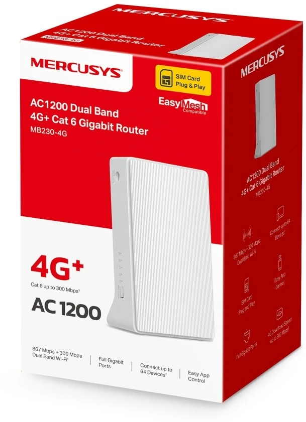Maršrutizatorius Mercusys MB230-4G