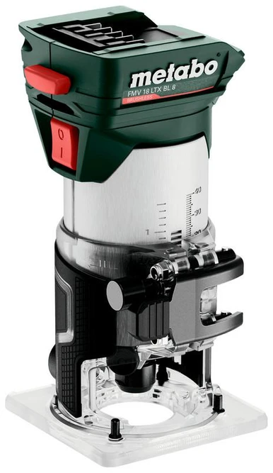Freza Metabo FMV 18 LTX BL 8; 18 V (be akumuliatoriaus ir pakrovėjo)