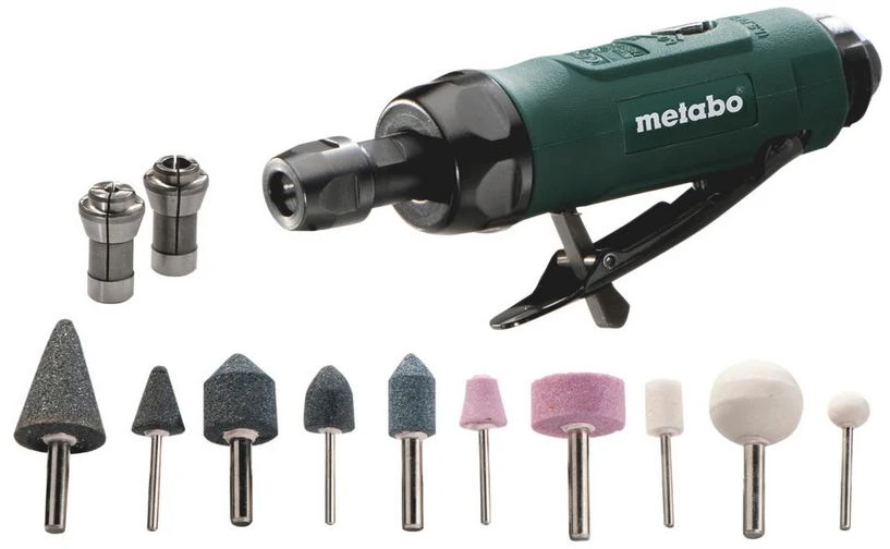 Pneumatinis šlifavimo įrankis su priedais DG 25 Set, Metabo