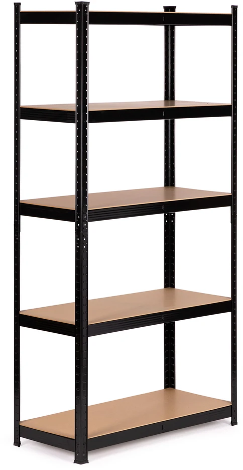 Metalinė sandėlio lentyna 180x90x40 cm rūsio garažui 5 lentynos 875 kg ModernHome