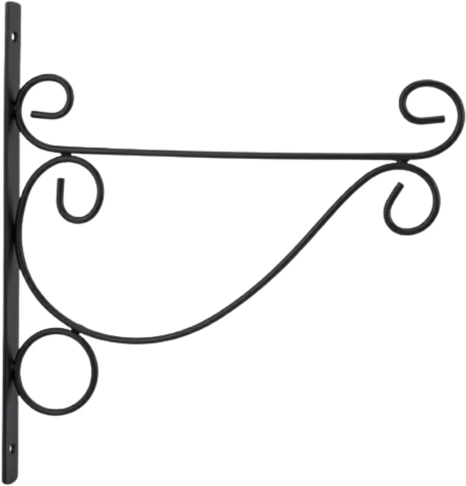 METALINIS AUGALŲ LAIKIKLIS SU ORNAMENTAIS Juodas 26X28CM KINZO 1086958